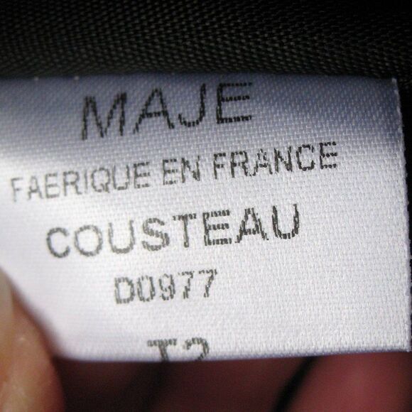 Maje Double Breasted Trench Jacket - Picture 8 of 9